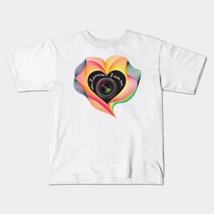 When I photograph I make love Kids T-Shirt